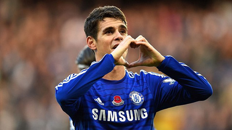 Thời gian ở Chelsea của Oscar