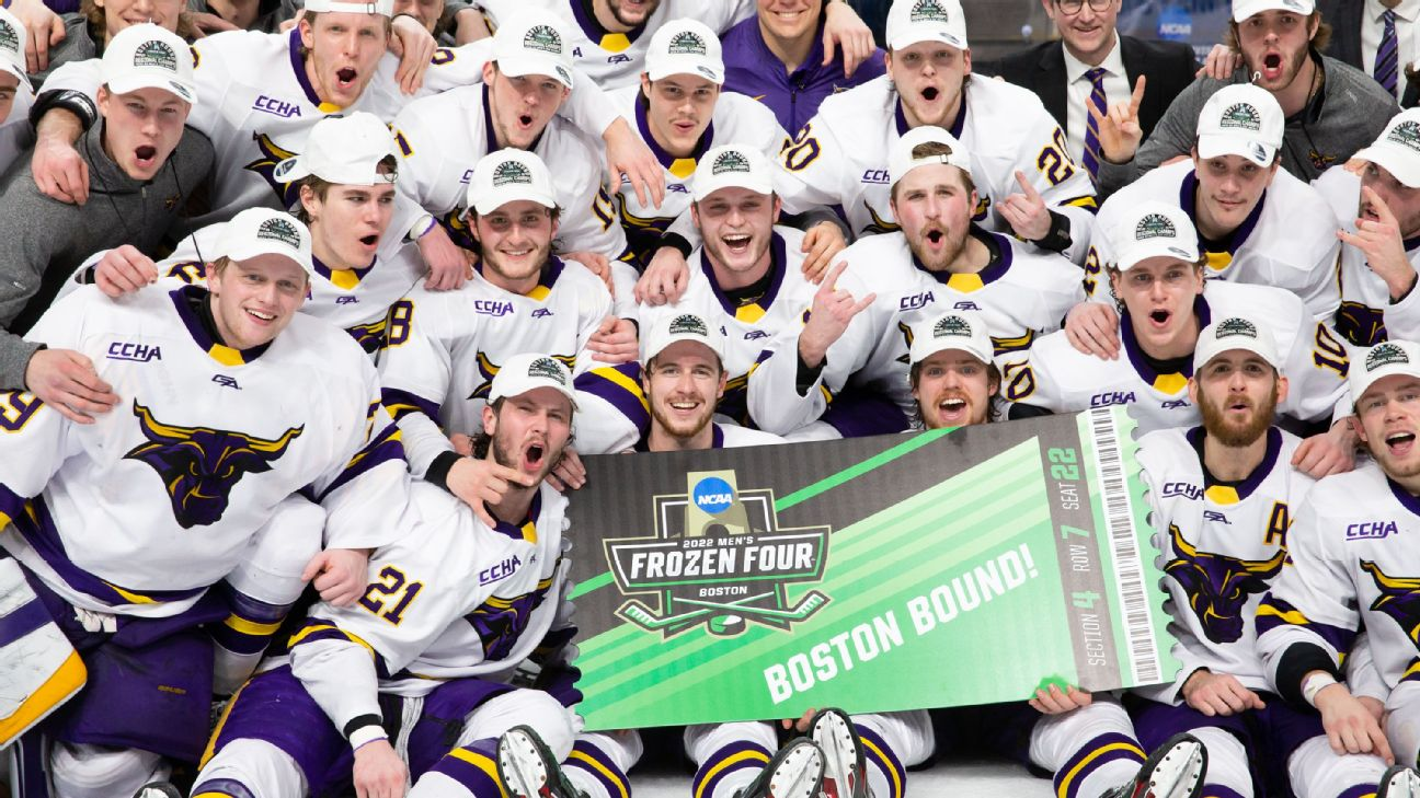 cá cược khúc côn cầu NCAA Frozen Four