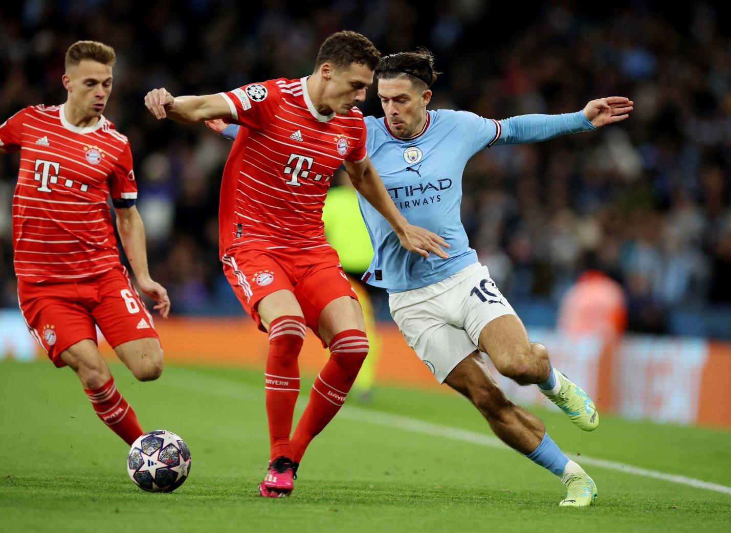 Trận đối đầu vô cùng hấp dẫn giữa Man City vs Bayern tại tứ kết cúp C1